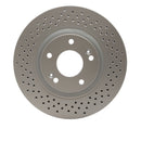 DFC 07-08 Hyundai Tiburon Front Drilled GeoSPEC Coated Rotor