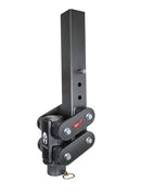 Gen-Y Spartan Torsion-Flex 2.5in Offset 4in SQ Tube Gooseneck 2-5/16in Coupler Standard Height