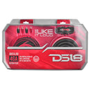 DS18 4-GA Amplifier Install Kit Advance- Red