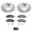 Power Stop 21-23 Ford Bronco Front and Rear Semi-Coated Rotor Kit
