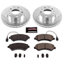 Power Stop 14-19 Ram ProMaster 1500 Front & Rear Z23 Evolution Sport Brake Kit