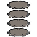DFC 18-25 Jeep Wrangler Rear 5000 Advanced Ceramic Brake Pads and Hardware Kit