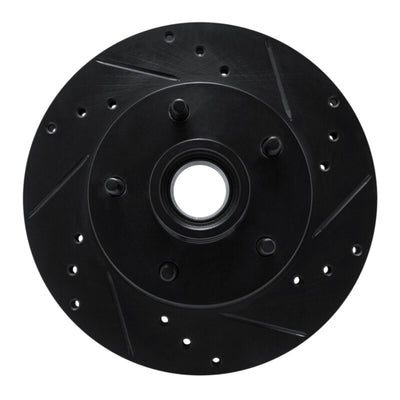 R1 78-78 Buick Century Front Right Drilled & Slotted Black Brake Rotor