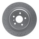 DFC 12-15 Mercedes-Benz ML550 Rear Drilled Hi-Carbon Alloy Geomet Coated Rotor