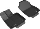 3D MAXpider 2019-2020 Toyota RAV4 Hybrid Kagu 1st & 2nd Row Floormats - Black