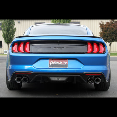 Flowmaster 18-23 Mustang 5.0L American Thunder Axle-Back Exhaust System (w/Valves)