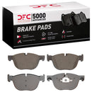 DFC 07-18 BMW X5 Front 5000 Advanced Low Metallic Brake Pads