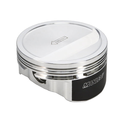 Manley Chevrolet LS Piston Set - 4.185in Bore 1.115in CH, -11.00 CC
