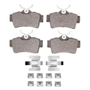 DFC 94-04 Ford Mustang Rear Geospec Rotors w/4000 HybriDynamic Brake Pads w/Hardware