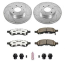 Power Stop 06-09 Chevrolet Trailblazer Front & Rear Z26 Street Warrior Brake Kit