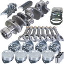 Eagle Chevy LT1350 1Pc 3.750in Crank 5.700in I-Beam Rods -18cc 4.040in Pistons Rotating Assembly