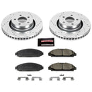 Power Stop 15-17 Ford Mustang Front Z23 Evolution Sport Brake Kit w/Calipers