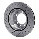 DFC 78-89 Porsche 930 Right Rear Drilled Brake Rotor