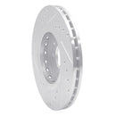 R1 20-24 Nissan Sentra Front Drilled & Slotted Silver Brake Rotor Set