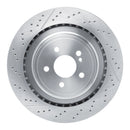 DFC 10-18 Mercedes-Benz E63 AMG Rear Drilled and Slotted Brake Rotor