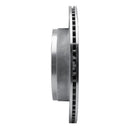 R1 02-24 Chrysler ASPEN Rear Right Drilled & Slotted Silver Brake Rotor
