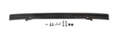 Bestop 20-26 Jeep Gladiator / 18-26 Wrangler JL Windshield Channel (1-Piece No-Drill Header Design)