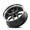 Ridler 610 20x8.5 / 5x114.3 BP / 0mm Offset / 83.82mm Hub Matte Black Polished Wheel