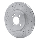 DFC 07-15 Mini Cooper Clubman Front Drilled and Slotted Brake Rotor