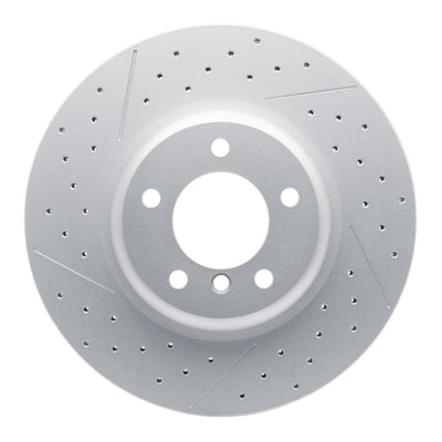DFC 13-13 BMW 135IS Front Drilled and Slotted Hi-Carbon Alloy Geomet Coated Rotor