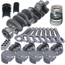 Eagle Chevy 454 1Pc 4.250in Crank 6.385in I-Beam Rods 43cc Dome 4.280in Pistons Rotating Assembly