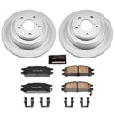 Power Stop 93-96 Subaru Impreza Front & Rear Z17 Evolution Geomet Coated Brake Kit