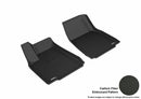 3D MAXpider 2016-2018 Tesla Model X 6-Seats w/ Console Kagu 1st/2nd/3rd Rows Floormats - Black