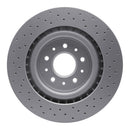 DFC 00-06 Jaguar XKR Front Drilled GeoSPEC Coated Rotor