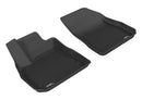 3D MAXpider 2016-2020 Chevrolet Malibu Kagu 1st & 2nd Row Floormats - Black