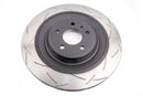 DBA 15-19 Porsche Macan Turbo (w/360mm Front Rotor) Turbocharged Rear 4000 Series Slotted Rotor
