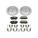 Power Stop 10-15 Volvo XC60 Front & Rear Euro-Stop Brake Kit