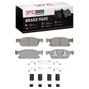 DFC 15-20 Ford Edge Front Rotors with 5000 Advanced Brake Pads w/Hardware