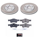 Power Stop 01-07 Chrysler Town & Country Front and Rear Semi-Coated Rotor Kit