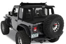 Bestop 18-26 Jeep Wrangler JL 2-Door Halftop Conversion Kit (Premium Black Twill)