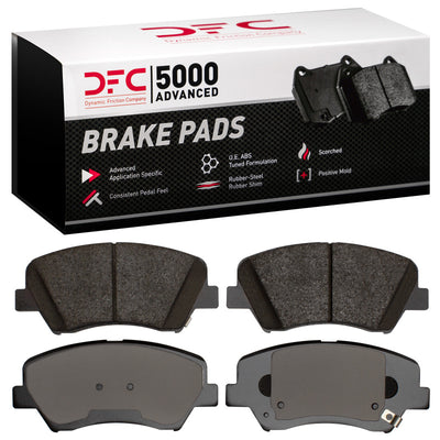 DFC 10-24 Hyundai HB20 Sedan Front 5000 Advanced Ceramic Brake Pads