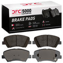 DFC 10-24 Hyundai HB20 Sedan Front 5000 Advanced Ceramic Brake Pads