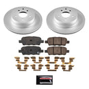 Power Stop 20-22 Cadillac CT4 Front Z17 Coated Brake Kit