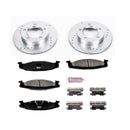 Power Stop 94-96 Ford Bronco Front Z23 Evolution Sport Brake Kit w/Calipers