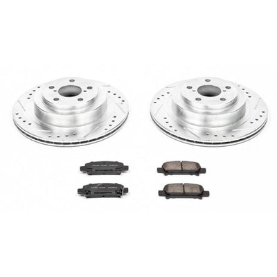 Power Stop 05-09 Subaru Legacy Front & Rear Z23 Evolution Sport Brake Kit
