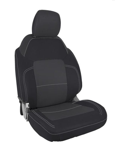 PRP 2021+ Ford Bronco 2 Door Front Seat Covers (Pair) -  Black & Grey