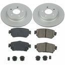 Power Stop 18-19 Nissan Leaf Front & Rear Z17 Evolution Geomet Coated Brake Kit