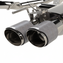 Kooks 18-24 Ford Mustang GT 5.0 3in. Valved Touring Cat-Back Exhaust - Carbon Tips