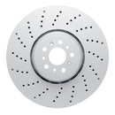 DFC 20-25 BMW X6 Right Front Drilled GeoSPEC Coated Rotor