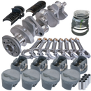 Eagle Chevy 350 3.480in Crank 5.700in I-Beam Rods -5cc Flat Top 4.060in Pistons Rotating Assembly