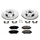 Power Stop 04-06 Lexus ES330 Front Z23 Evolution Sport Brake Kit w/Calipers