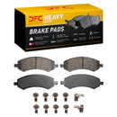 DFC 06-24 Chrysler Aspen Front & Rear Geospec Rotors with Heavy Duty Brake Pads w/Hardware