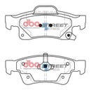DBA 11-20 Dodge Durango (Solid Rear rotor) Street Series Rear Brake Pads