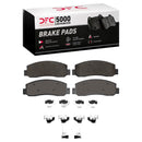 DFC 10-12 Ford F-250 Super Duty Front & Rear Drill/Slot Geoperf Rotors 5000 Advanced Pads w/Hardware
