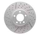 DFC 12-21 BMW 335I GT xDrive Front Hi-Carbon Alloy Geomet Coated Rotor - Dimpled and Slotted