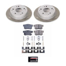 Power Stop 02-06 Acura RSX Front and Rear Semi-Coated Rotor Kit